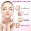 Facial Cleansing Brush Waterproof Face Spin Cleaning Brush with 5 Brush Heads