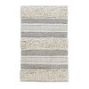 Woven Texture Stripe Bath Rug