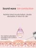 New ultrasonic peeling machine multifunctional facial blackhead peeling instrument into cleansing instrument pore cleaning instrument-White