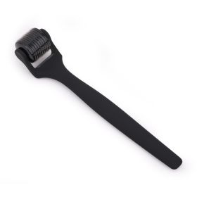 Matte 540 Microneedle Roller Feel Oil Rubber Oil Handle Matte (Option: Black-1.5mm)