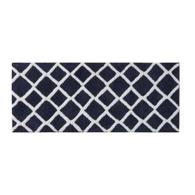 Reversible High Pile Tufted Microfiber Bath Rug (Color: as Pic)