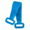 Silicone Back Scrubber Belt For Shower Exfoliating Foaming Body Wash Strap Brush Bristles Massage Dots